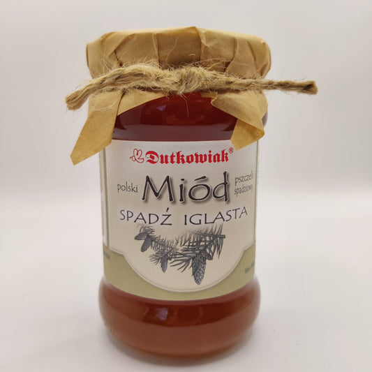 Miód spadziowy z jodły 400g